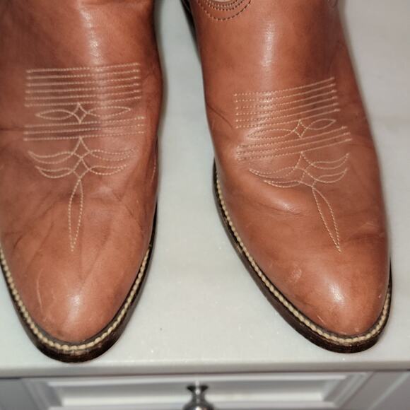 Vintage Abilene Western/Cowboy Boots, Made in USA, M8/W9.5 - Picture 7 of 11